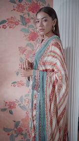 Floral printed Kurta with dupatta and pant