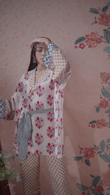 Cape jacket with pant
