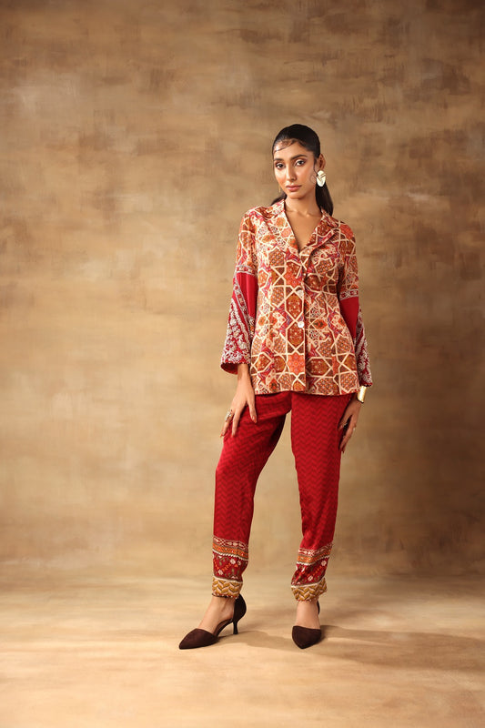 Moroccan Print Co-ord Set