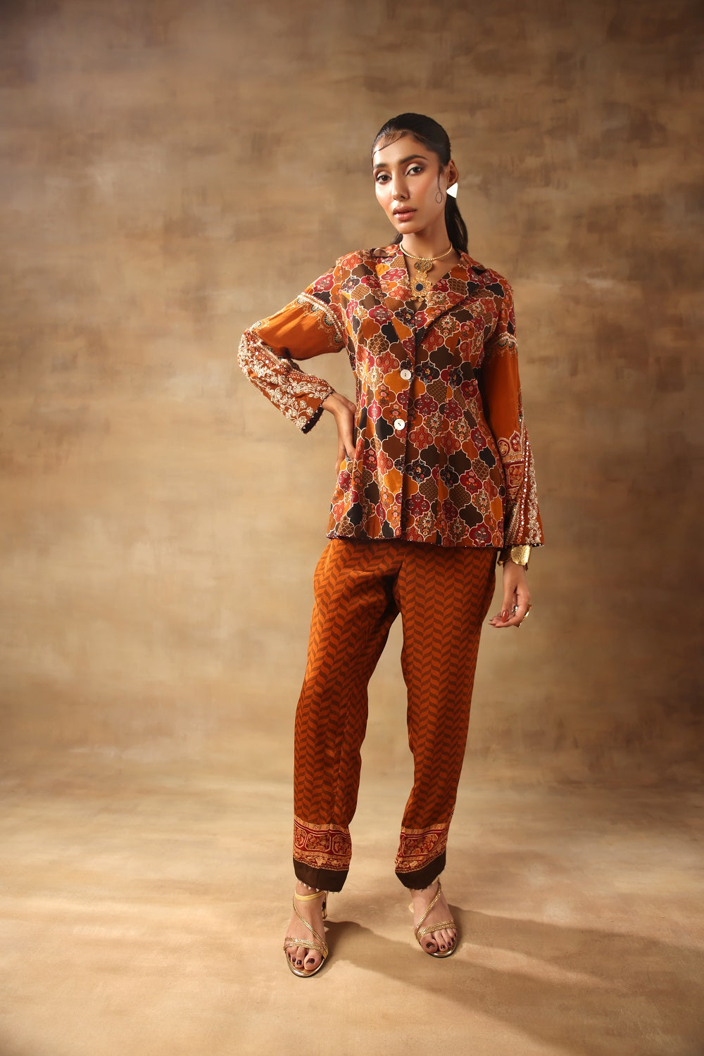 Moroccan Print Co-ord Set
