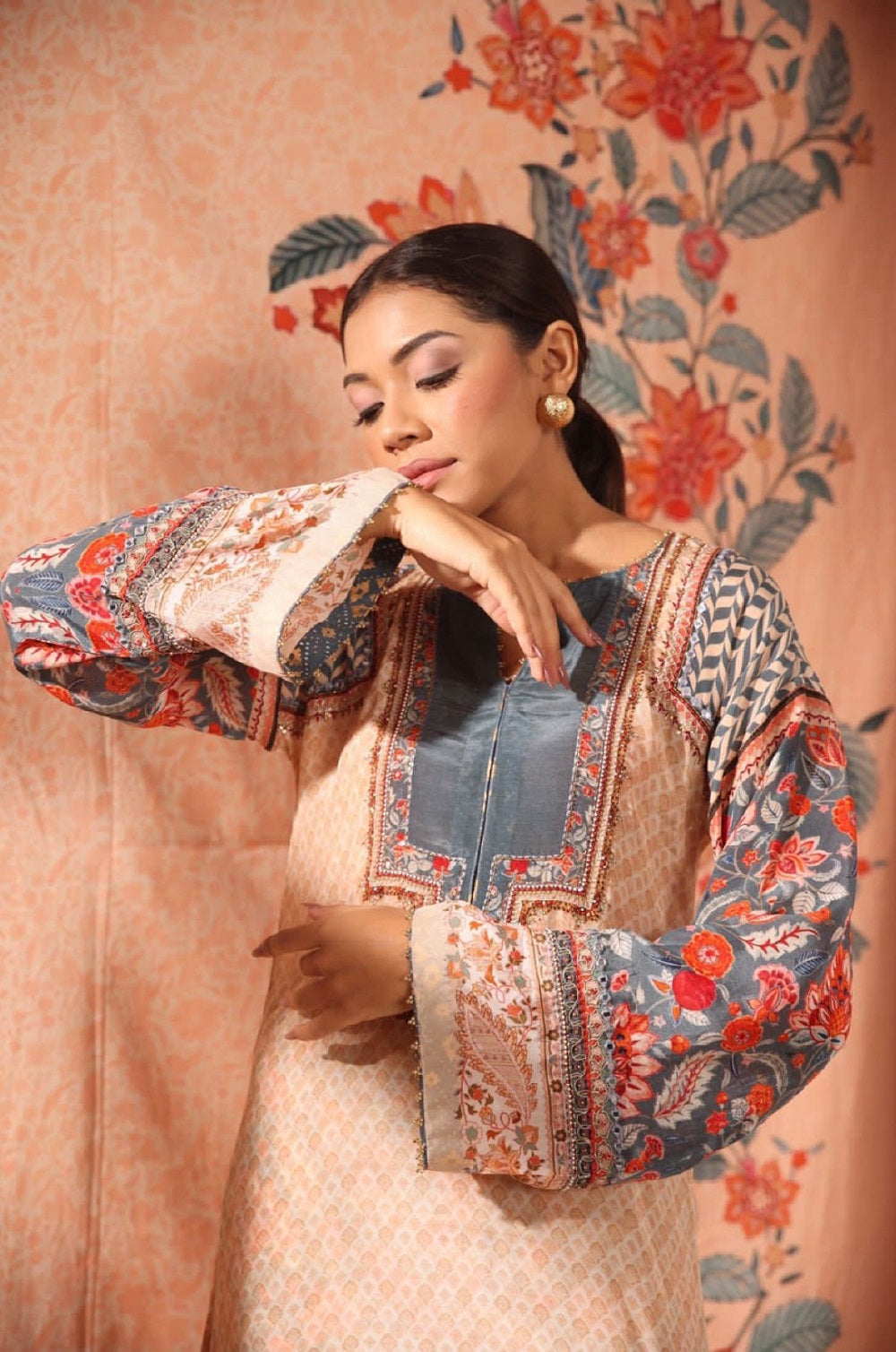 Kinza Sleeves kurta
