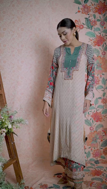 Kinza Sleeves kurta
